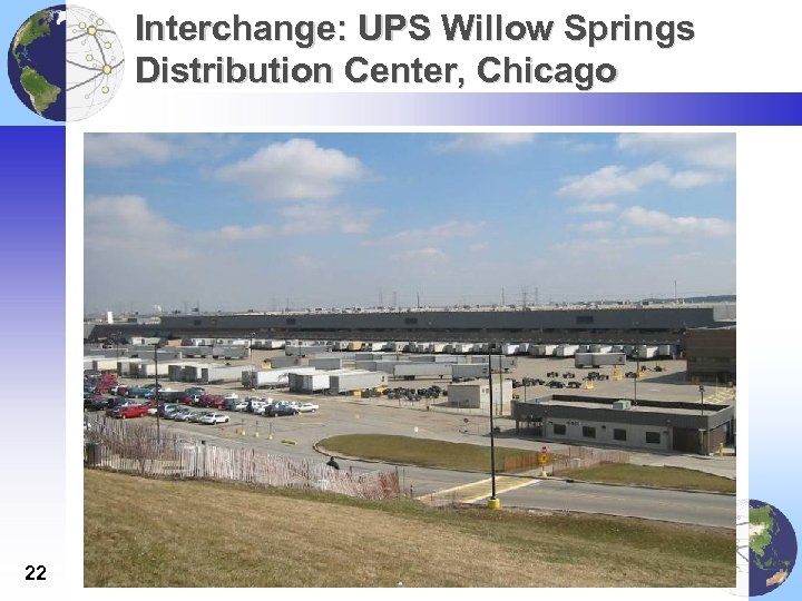 Interchange: UPS Willow Springs Distribution Center, Chicago 22 