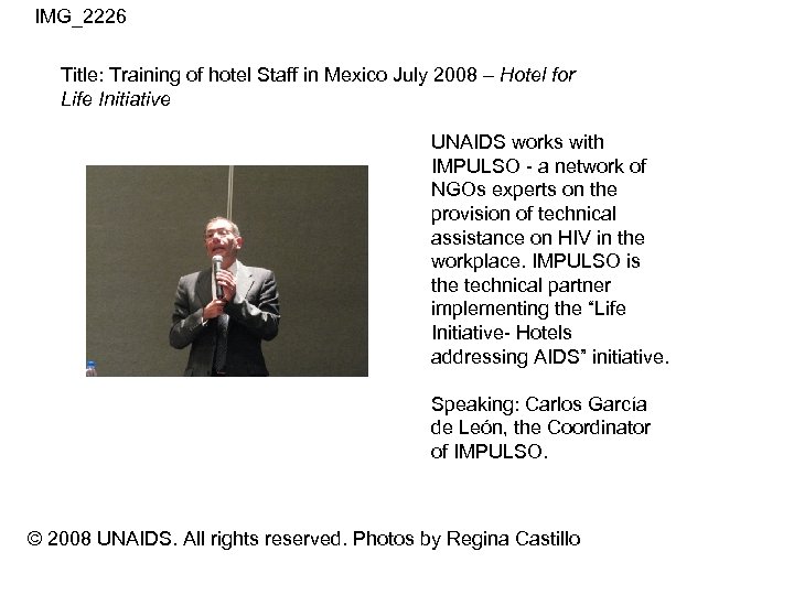 IMG_2226 Title: Training of hotel Staff in Mexico July 2008 – Hotel for Life