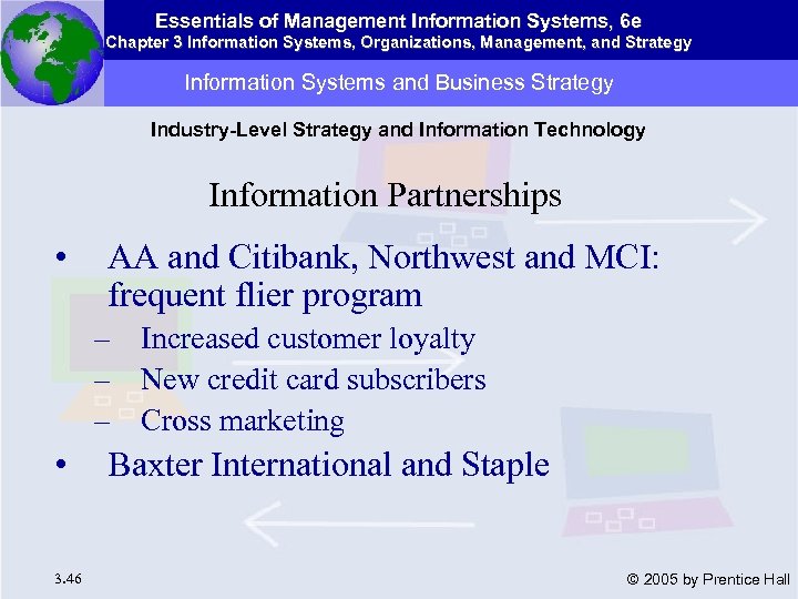 Essentials of Management Information Systems, 6 e Chapter 3 Information Systems, Organizations, Management, and