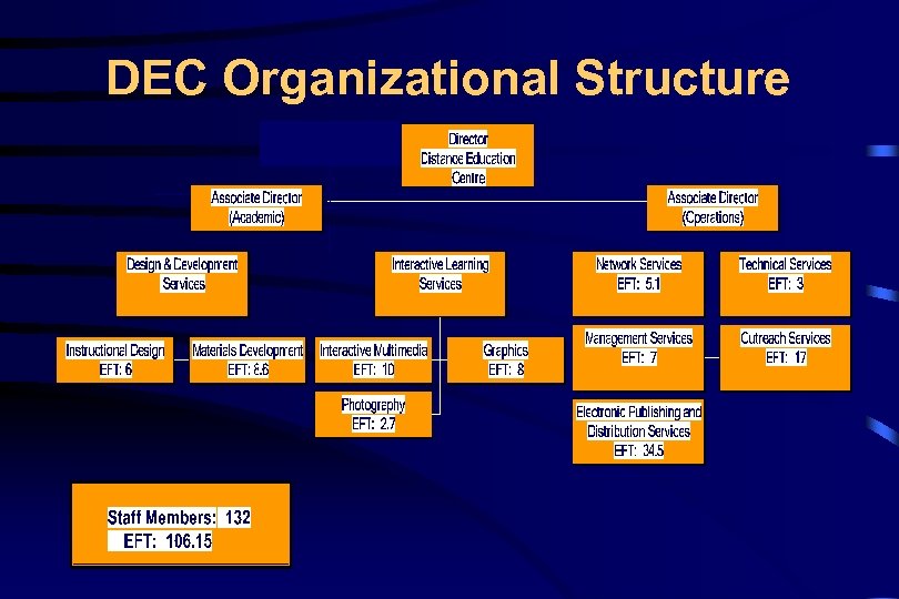 DEC Organizational Structure 