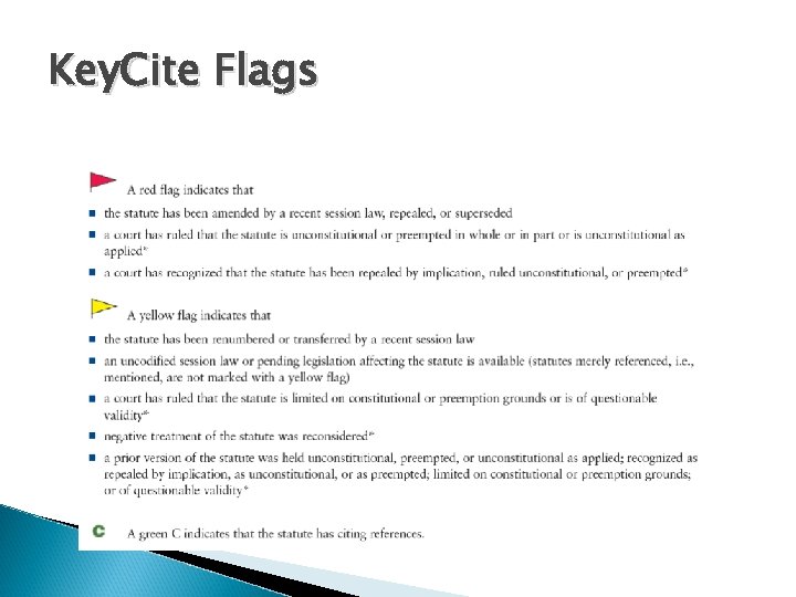 Key. Cite Flags 