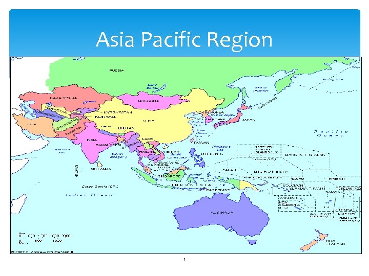 Asia Pacific Region 1 