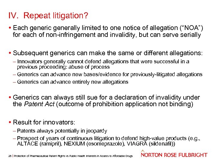 Protection Of Pharmaceutical Patent Rights Vs Public Health