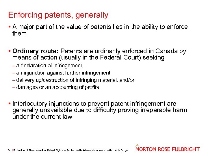 Protection Of Pharmaceutical Patent Rights Vs Public Health