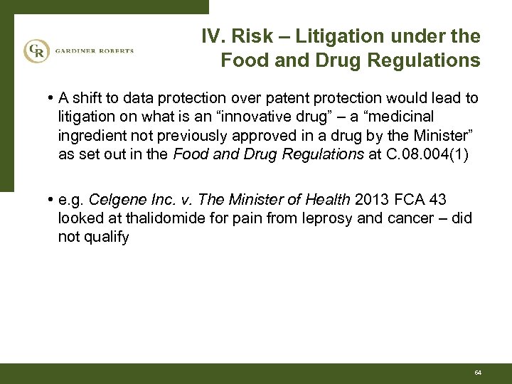 Protection Of Pharmaceutical Patent Rights Vs Public Health