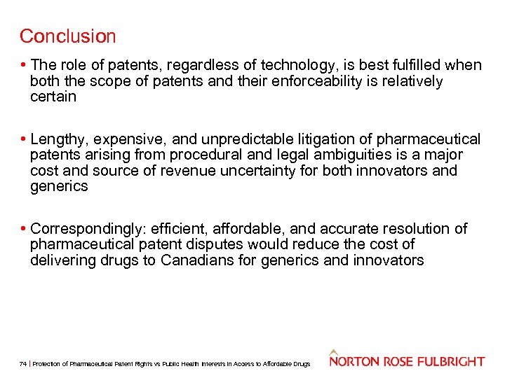 Protection Of Pharmaceutical Patent Rights Vs Public Health