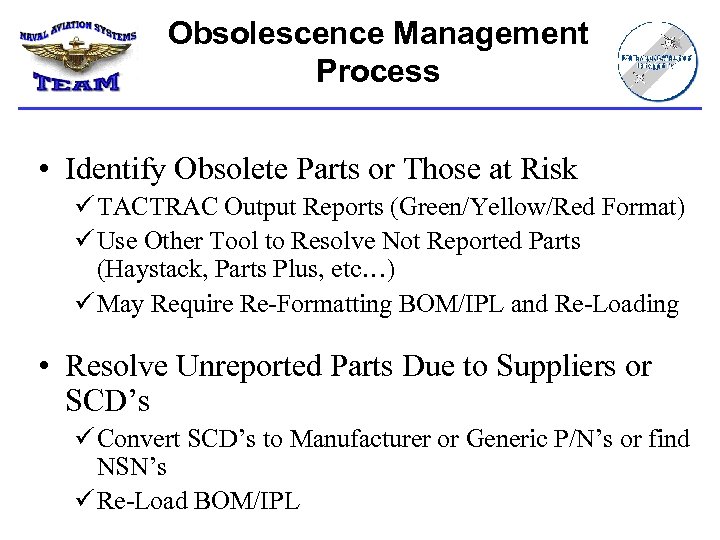 E 2 C 2 Fst Obsolescence Management Team