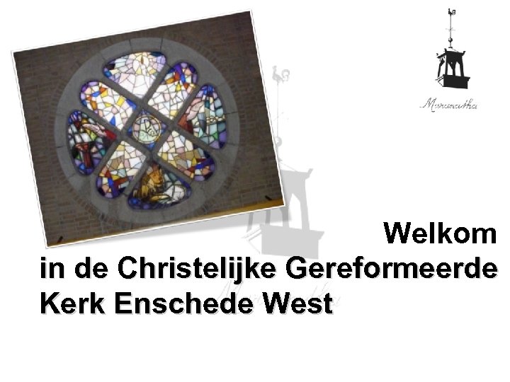 Welkom in de Christelijke Gereformeerde Kerk Enschede West 