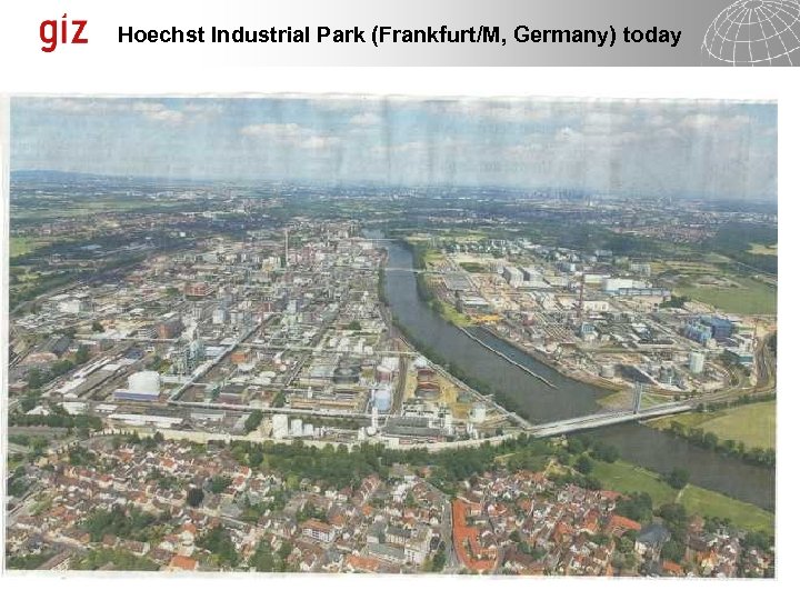 Hoechst Industrial Park (Frankfurt/M, Germany) today 22 