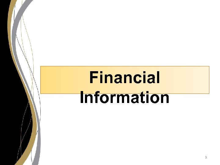 Financial Information 3 