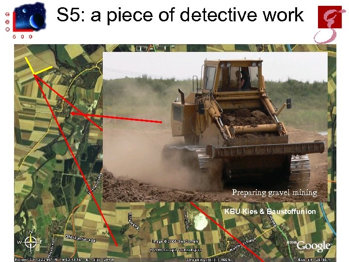 S 5: a piece of detective work Preparing gravel mining KBU Kies & Baustoffunion