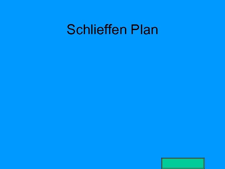 Schlieffen Plan 