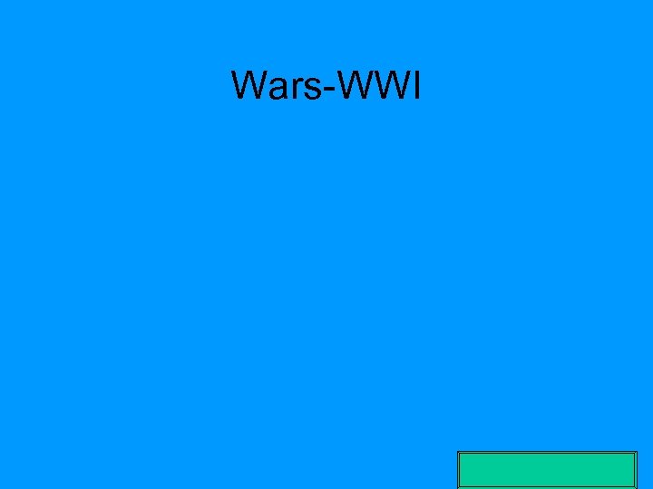Wars-WWI 
