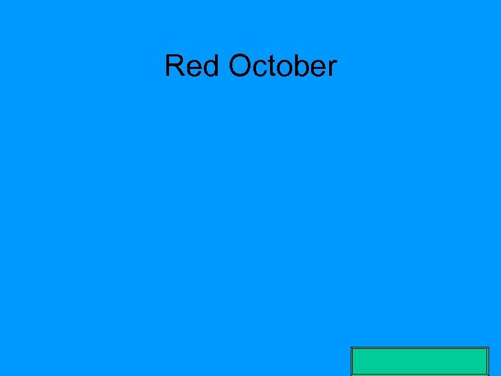 Red October 