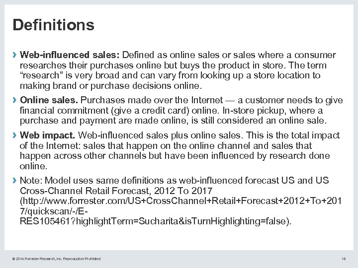 Definitions › Web-influenced sales: Defined as online sales or sales where a consumer researches