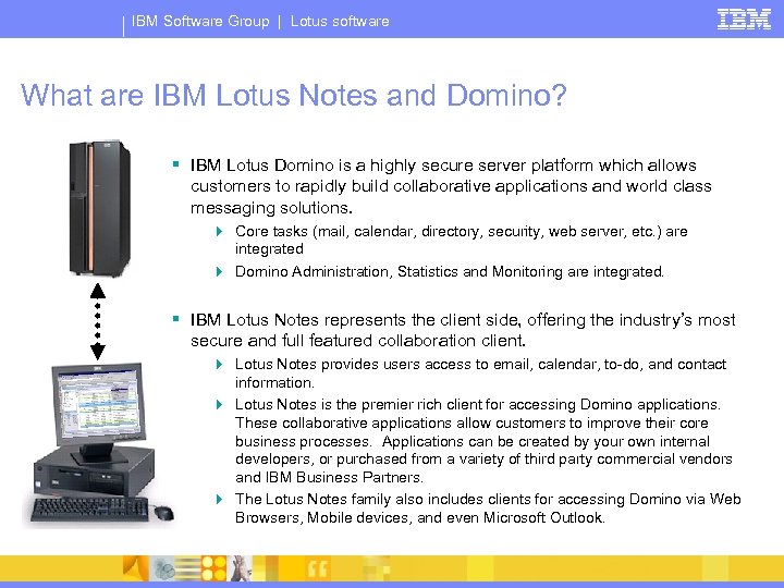 ibm notes and domino