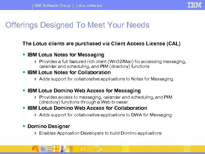 ibm notes support