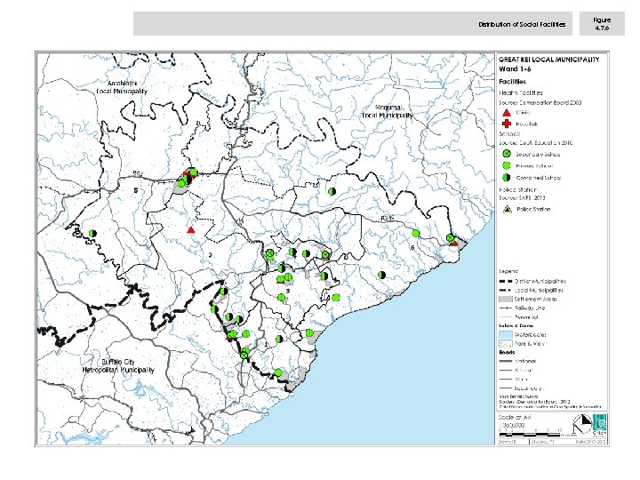 Distribution of Social Facilities Figure 4. 7. 6 