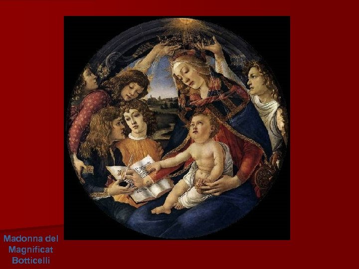 Madonna del Magnificat Botticelli 
