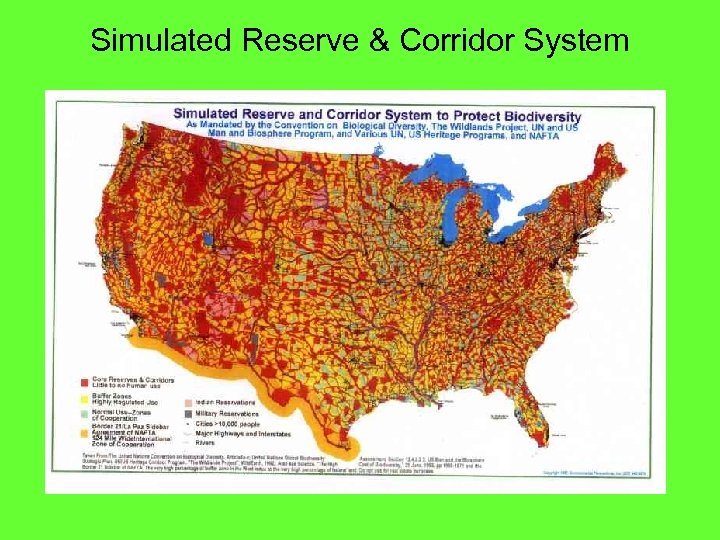 Simulated Reserve & Corridor System 