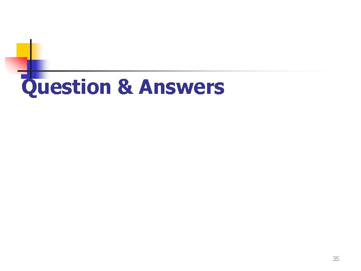 Question & Answers 35 