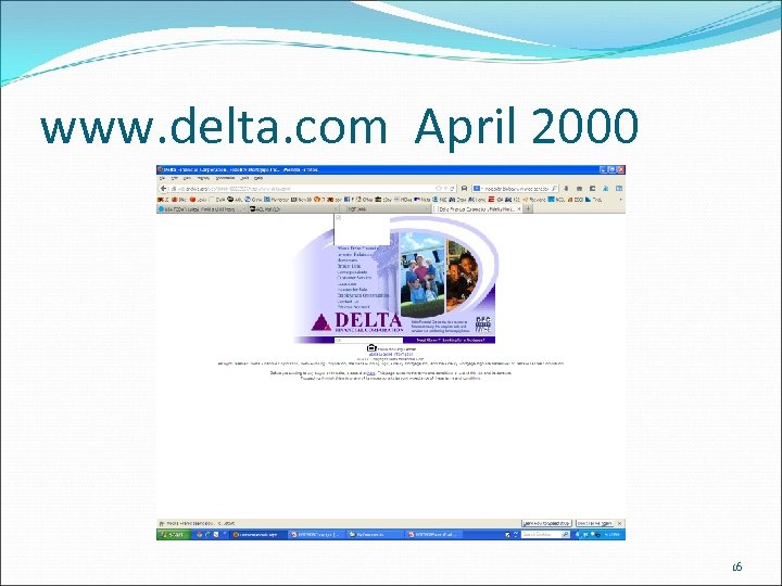 www. delta. com April 2000 16 