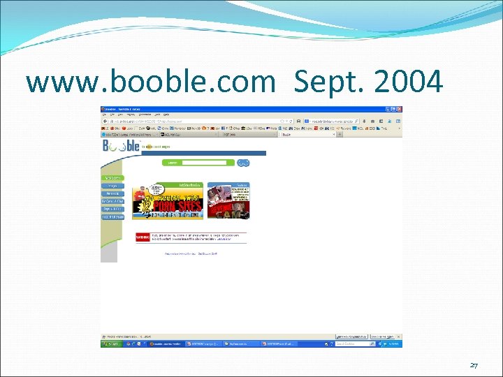 www. booble. com Sept. 2004 27 