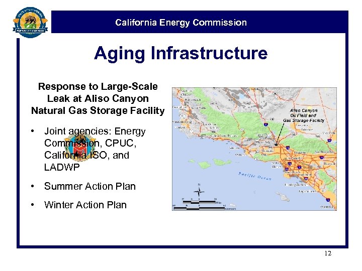 California Energy Commission Aging Infrastructure Response to Large-Scale Leak at Aliso Canyon Natural Gas