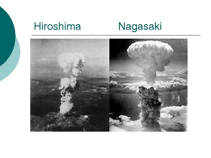 Hiroshima Nagasaki 