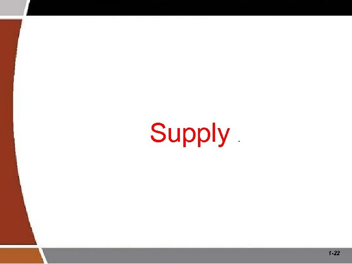 Supply . 1 -22 