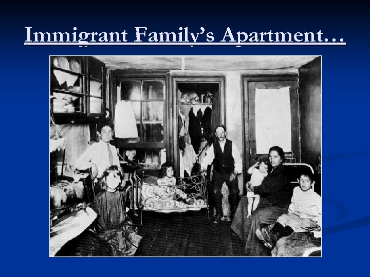 Immigrant Family’s Apartment… 