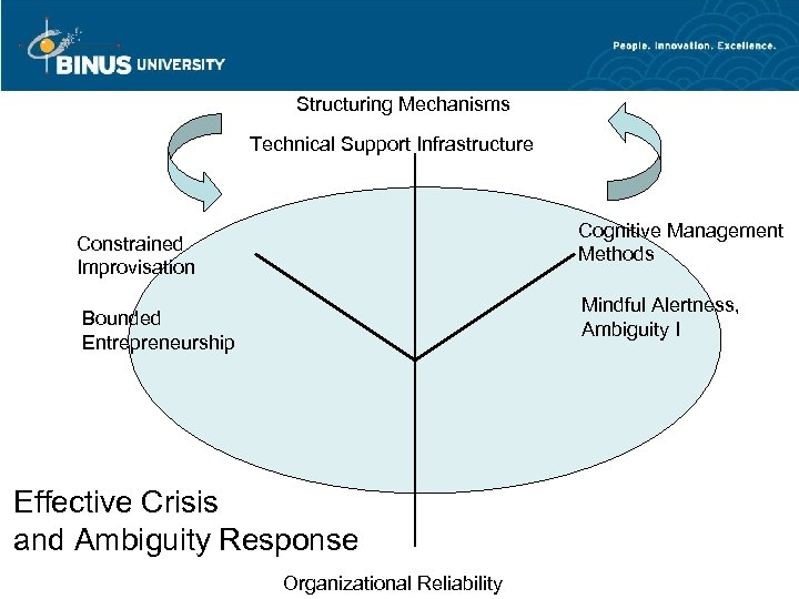 Structuring Mechanisms Technical Support Infrastructure Cognitive Management Methods Constrained Improvisation Mindful Alertness, Ambiguity I