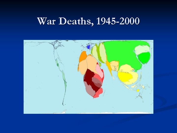 War Deaths, 1945 -2000 