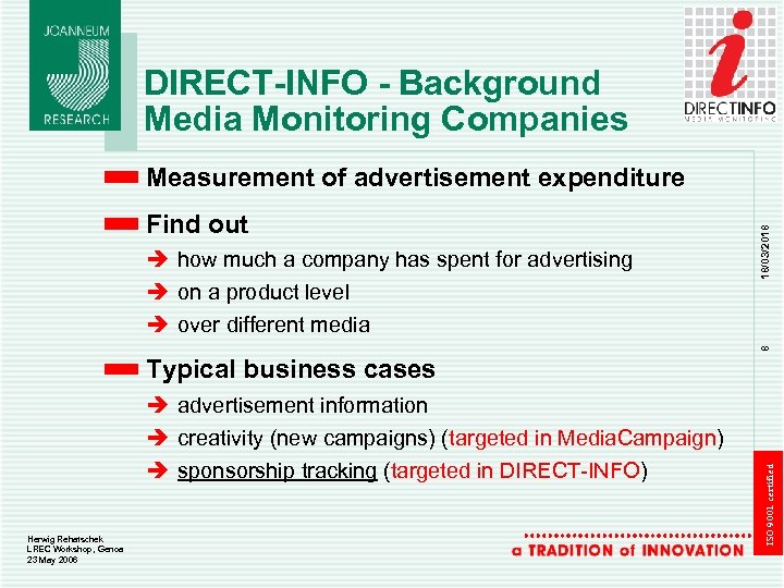 DIRECT-INFO - Background Media Monitoring Companies Find out 8 è how much a company