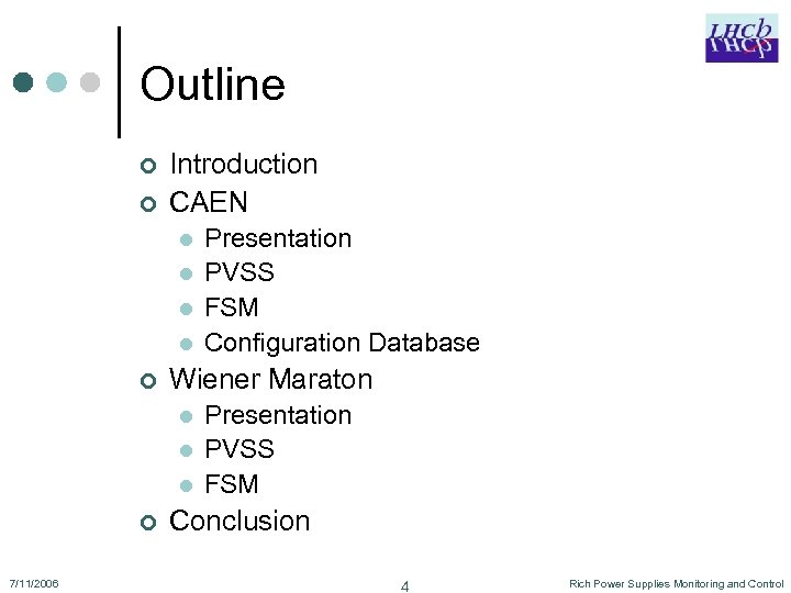 Outline ¢ ¢ Introduction CAEN l l ¢ Wiener Maraton l l l ¢