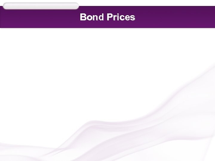 Bond Prices 