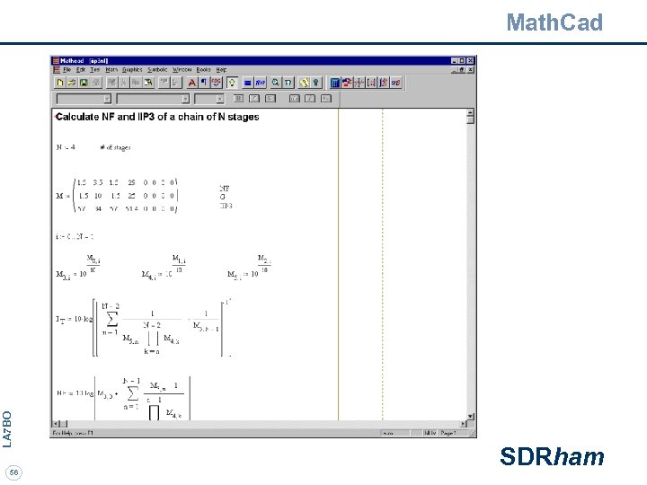 LA 7 BO Math. Cad 56 SDRham 