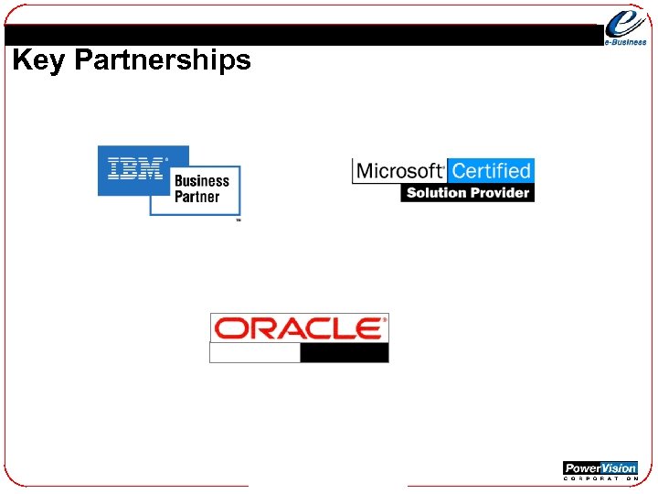 Key Partnerships 