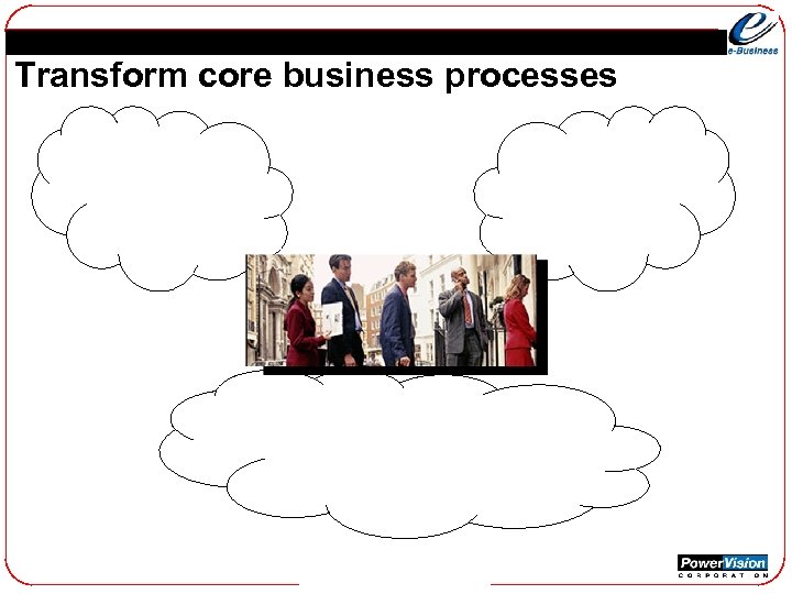 Transform core business processes 