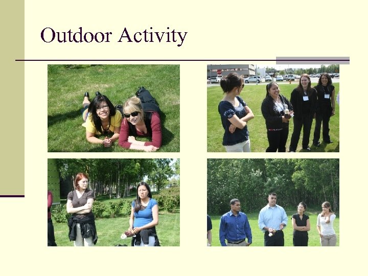 Outdoor Activity 