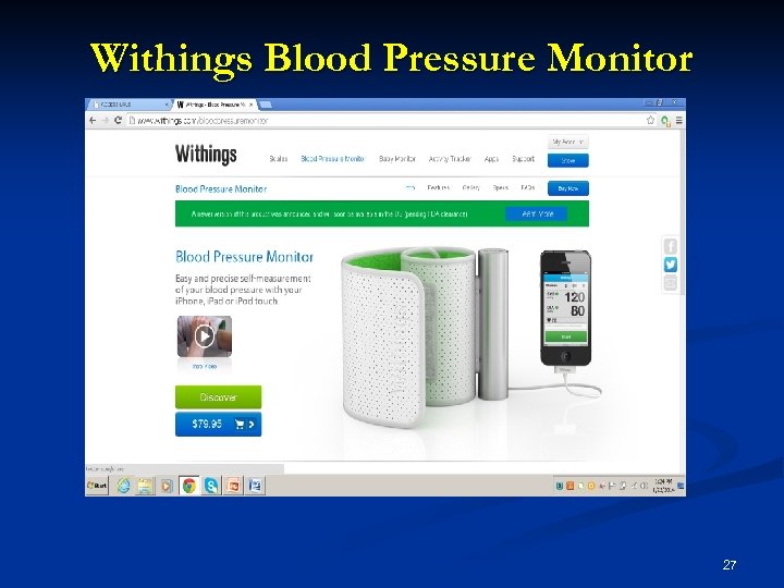 Withings Blood Pressure Monitor 27 