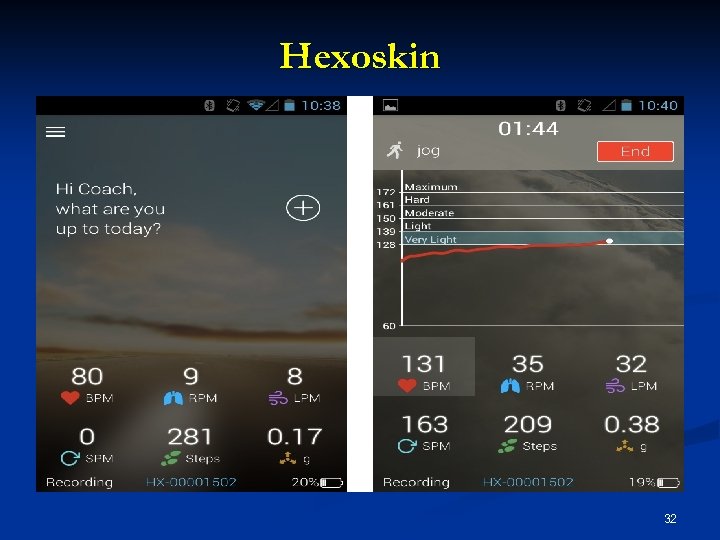 Hexoskin 32 