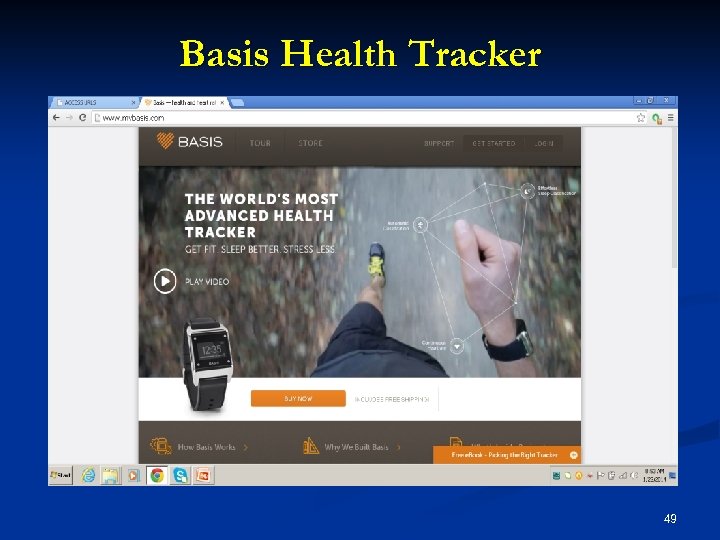 Basis Health Tracker 49 