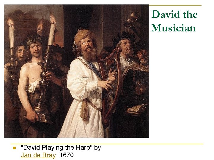 David the Musician n 