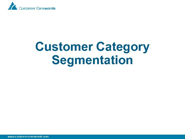 Customer Category Segmentation 