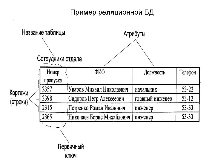 Тип поля реляционной базы данных. Реляционная база данных кортеж. Кортеж это базы данных. Атрибуты базы данных. Кортеж в реляционной модели данных.