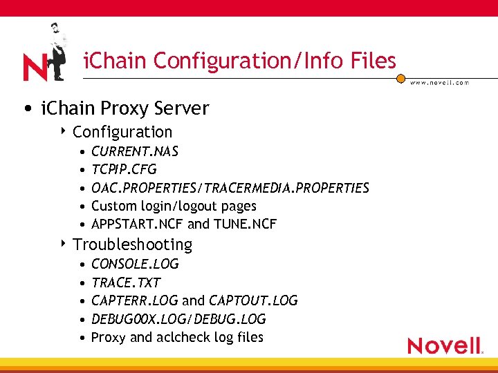 i. Chain Configuration/Info Files • i. Chain Proxy Server 4 Configuration • • •