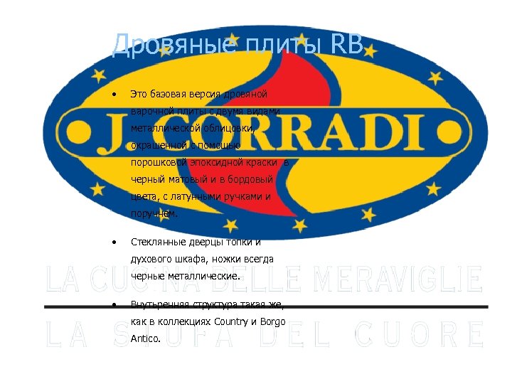 Дровяные плиты RB • Это базовая версия дровяной варочной плиты с двумя видами металлической