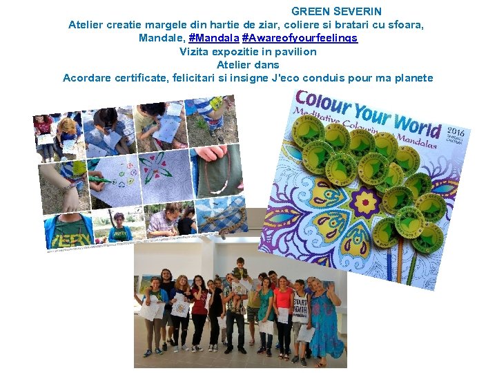  GREEN SEVERIN Atelier creatie margele din hartie de ziar, coliere si bratari cu