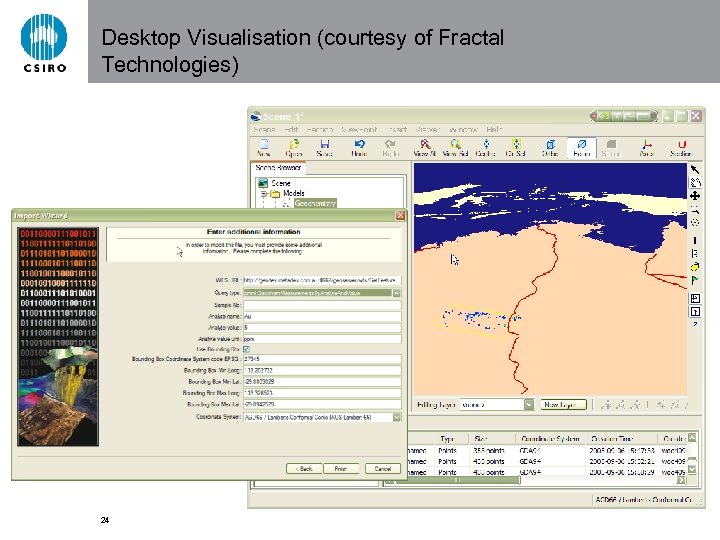 Desktop Visualisation (courtesy of Fractal Technologies) 24 